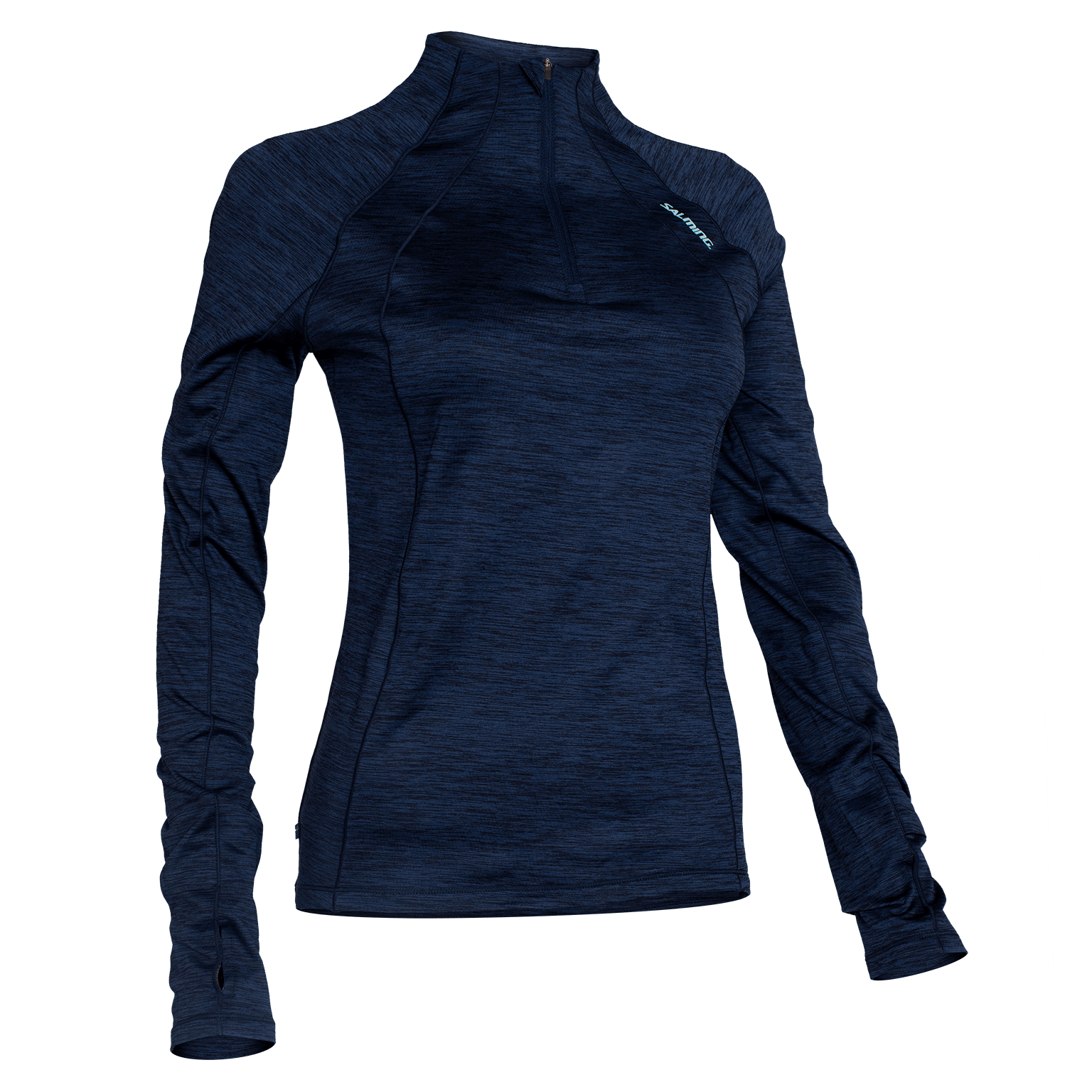 Produkt - SALMING Norrviken Halfzip Women Blue Melange M