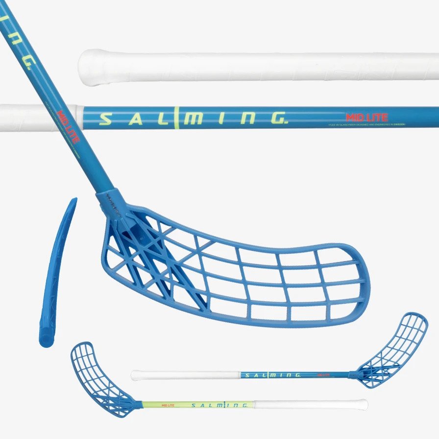 Produkt - SALMING Mid Lite JR Trident Endurance 35 Light Green / Light Blue  67 