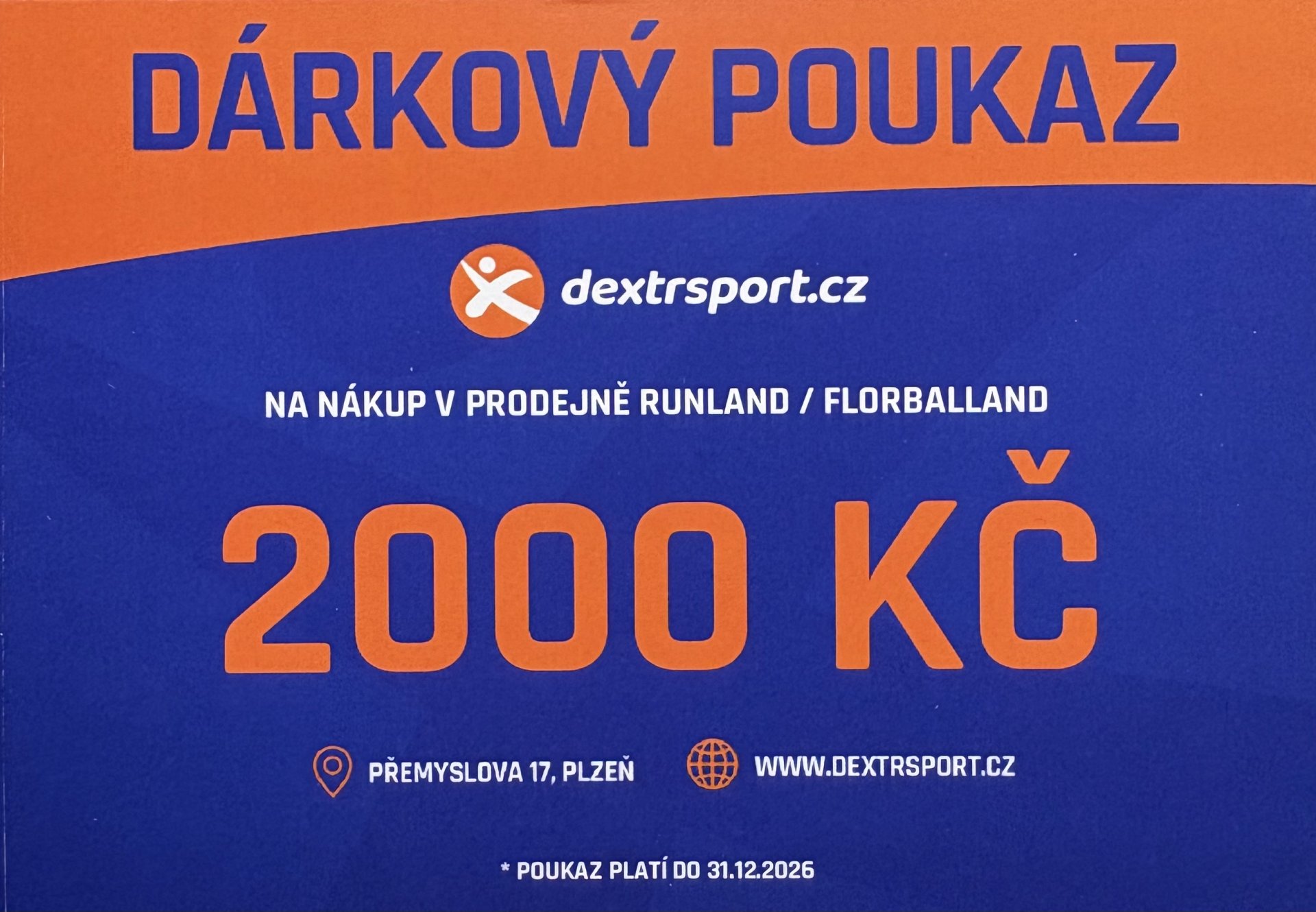 Produkt - Dárkový poukaz 2000
