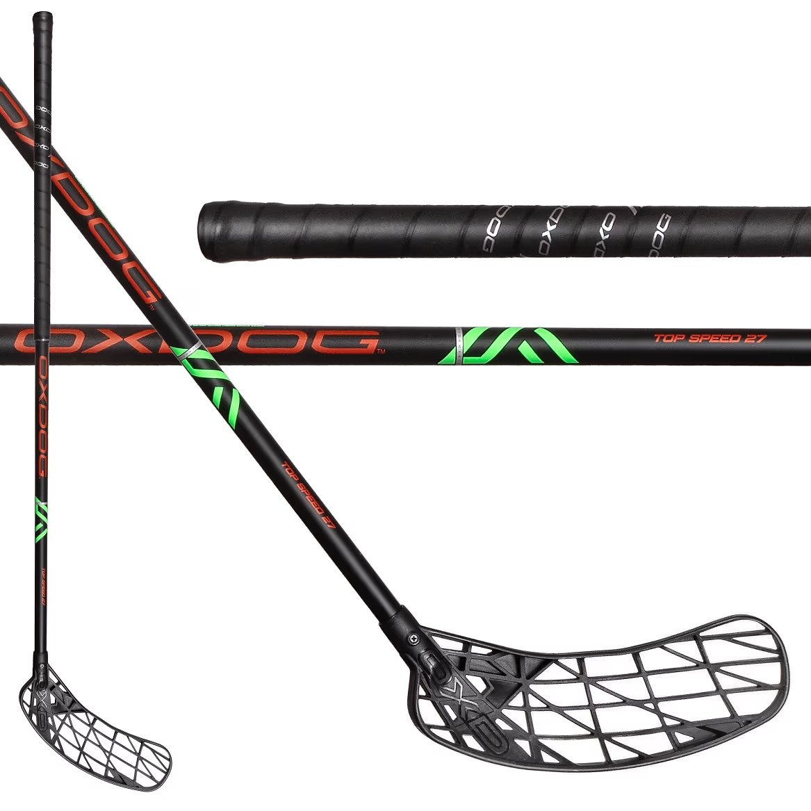 Produkt - Oxdog TOP SPEED 27 BK ROUND NB 101cm Levá ruka dole 