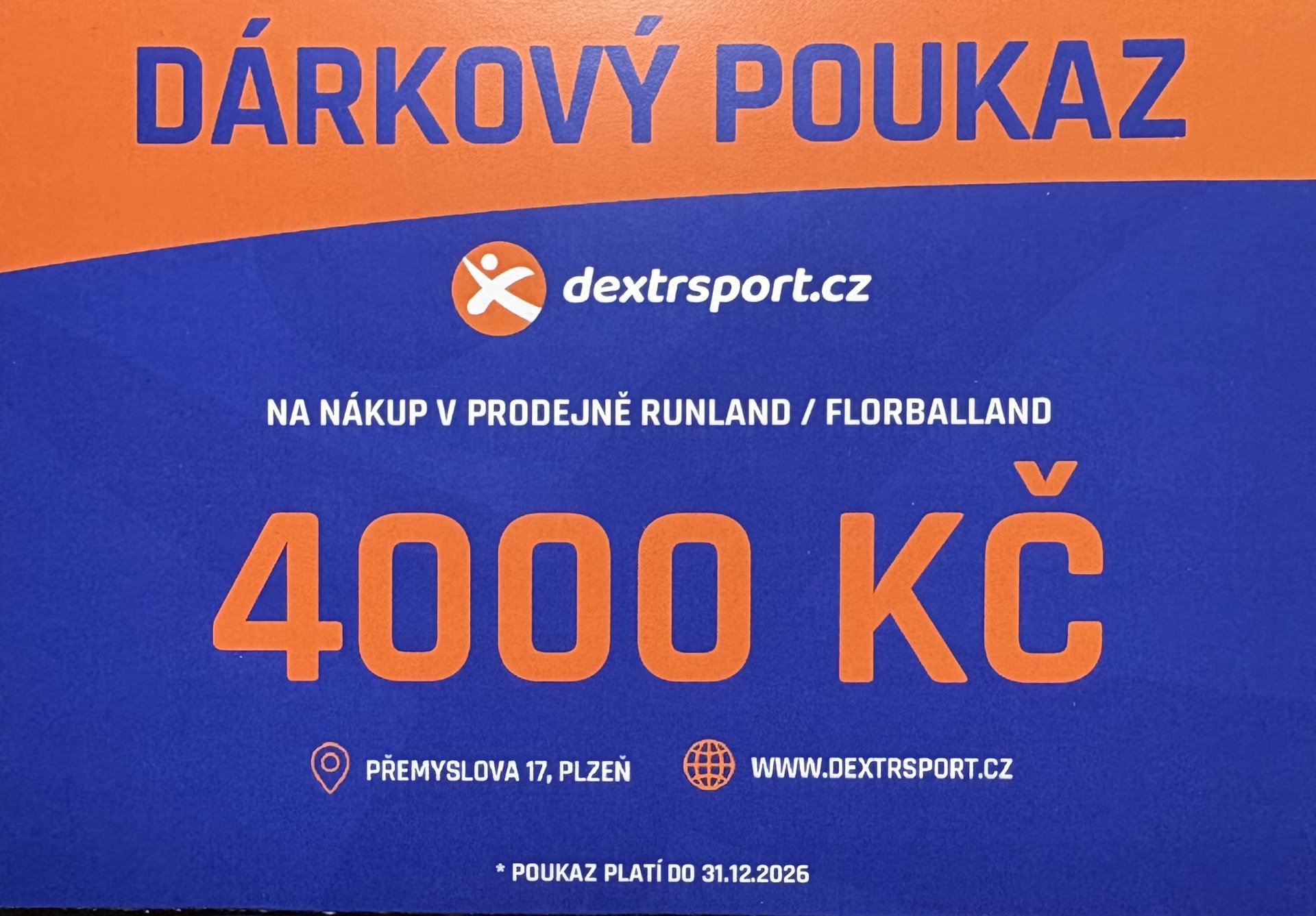 Produkt - Dárkový poukaz 4000