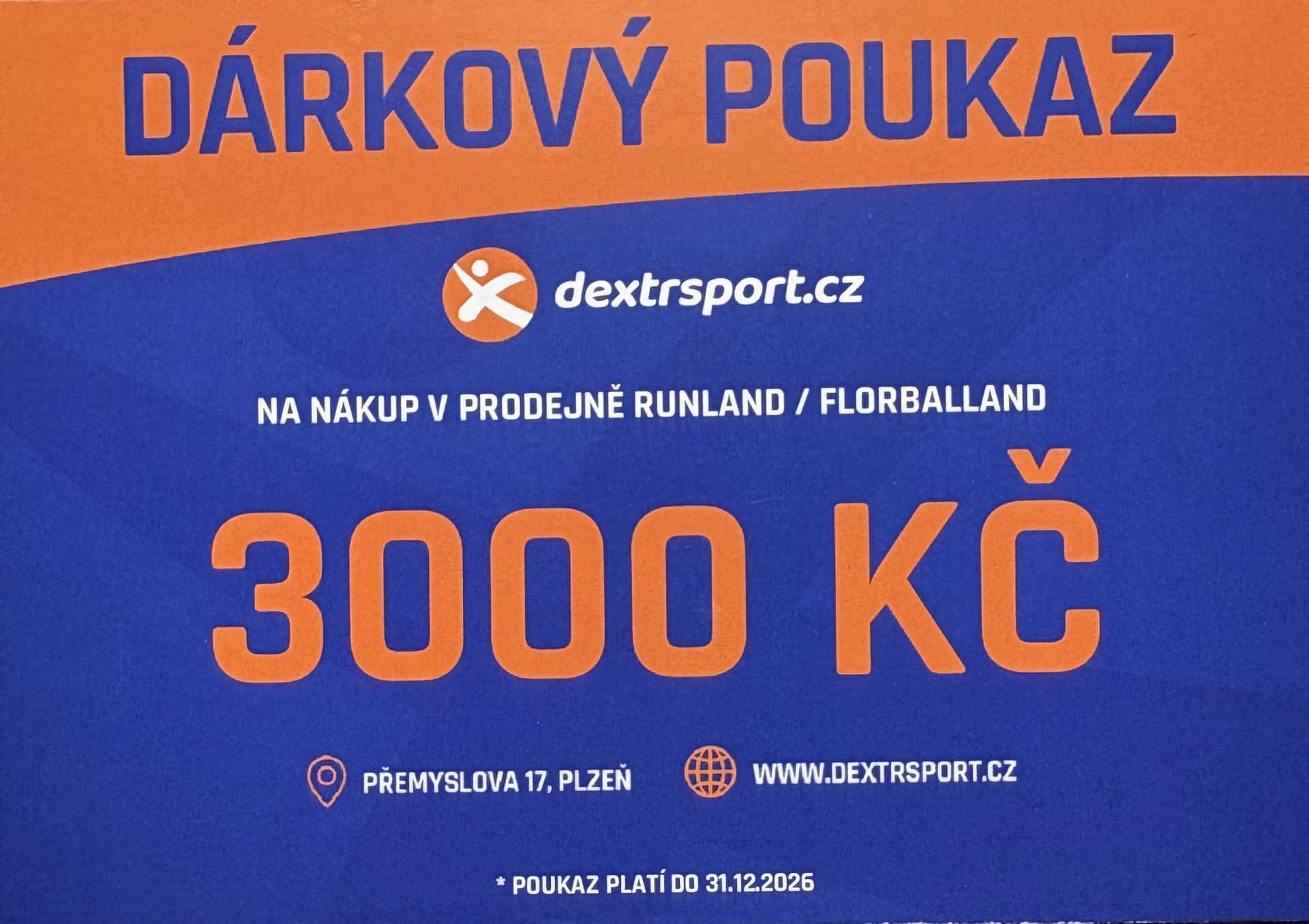 Produkt - Dárkový poukaz 3000