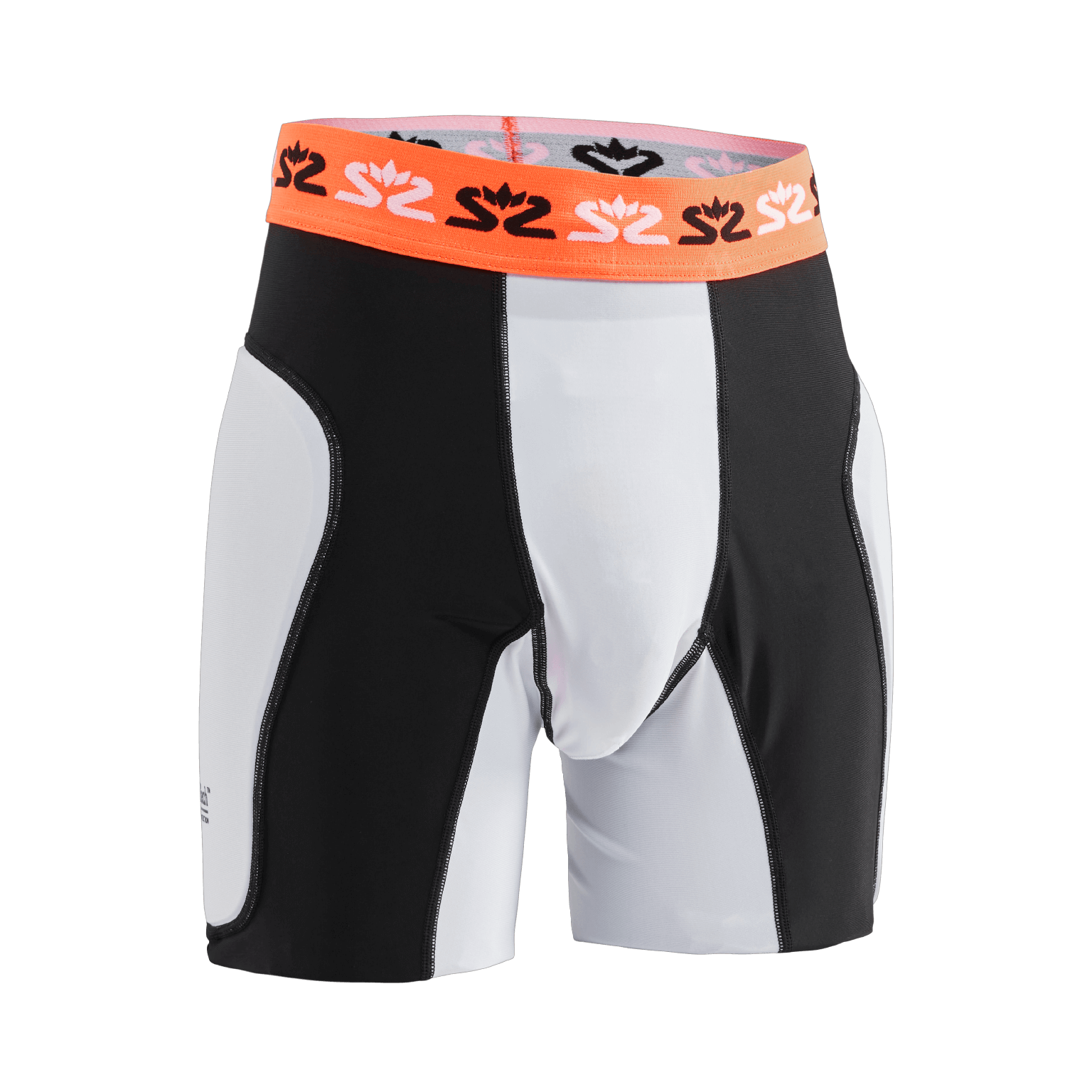 Produkt -  SALMING E-Series Protective Shorts White/Orange L