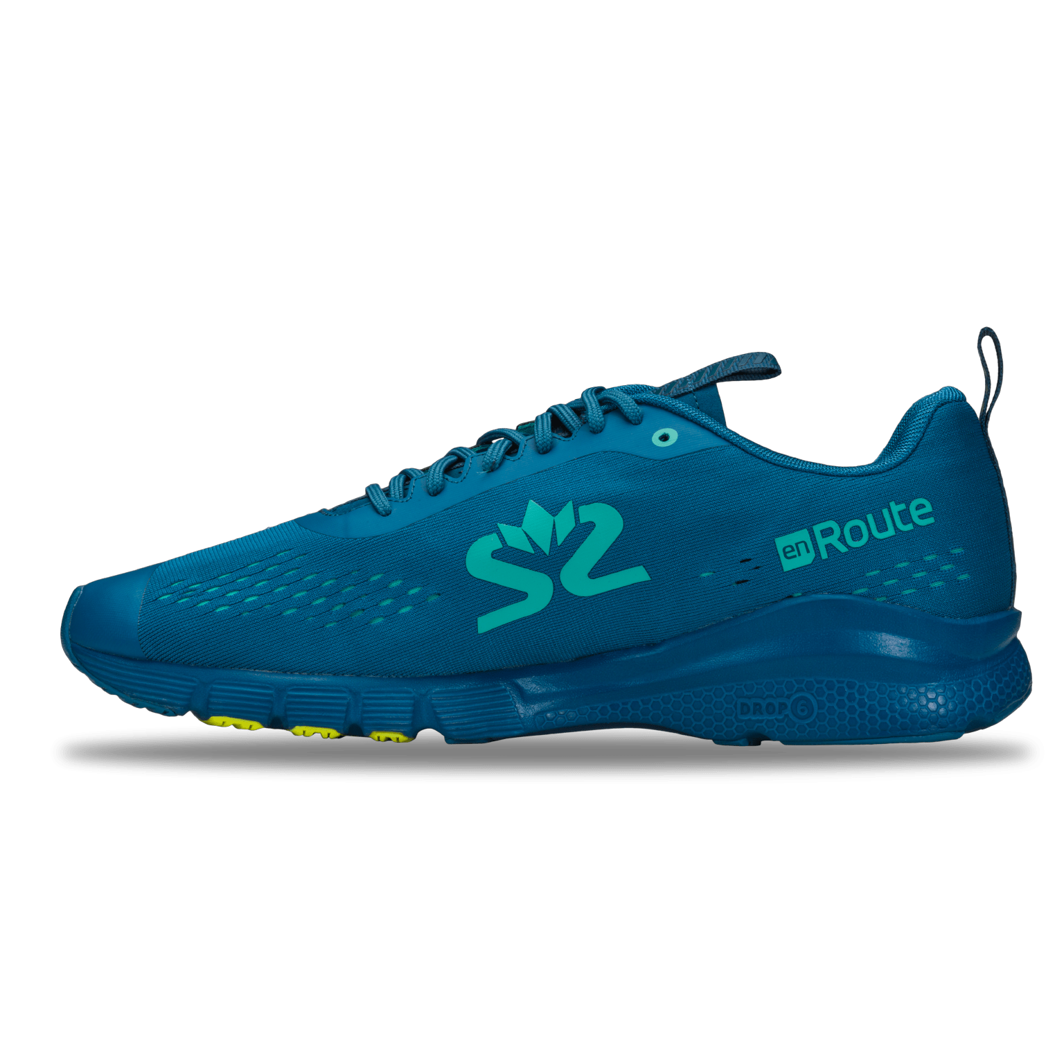 Produkt - SALMING enRoute 3 Men Digital Teal Blue/Bio Lime 11 UK - 46 2/3 EUR - 30 cm