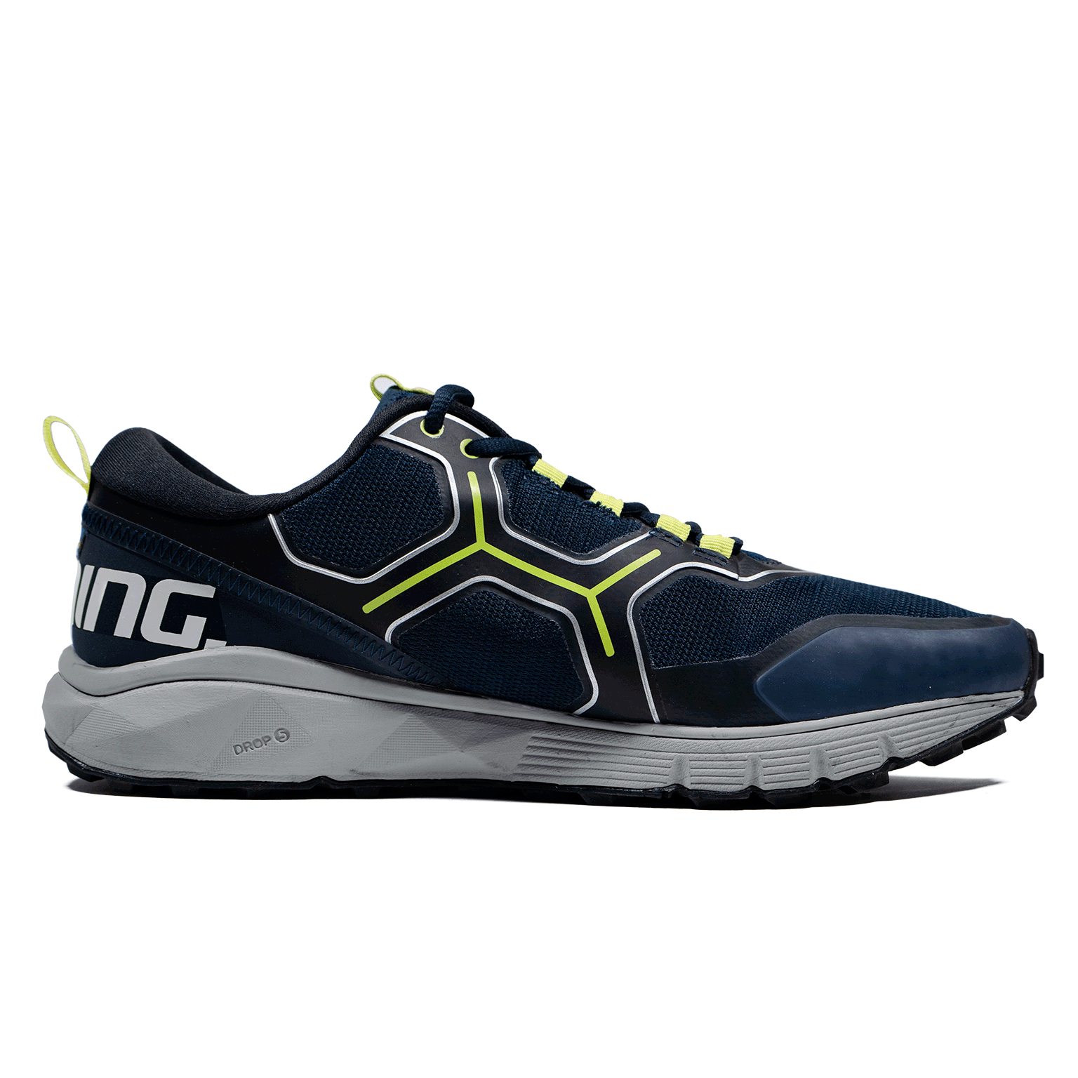 Produkt -  SALMING Recoil Trail Men DressBlue/LimePunch/White 8,5 UK - 43 1/3 EUR - 27,5 cm