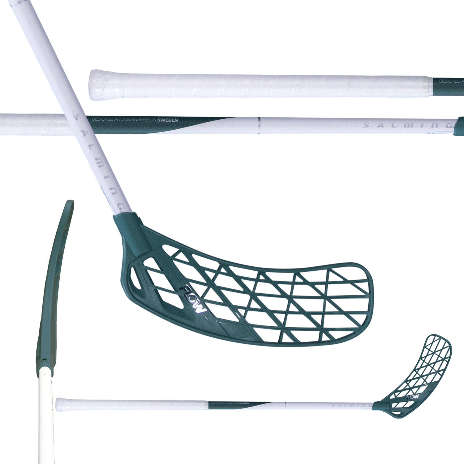 Produkt -  SALMING Flow Powerfly JR 30 92 (103) cm, Levá ruka dole