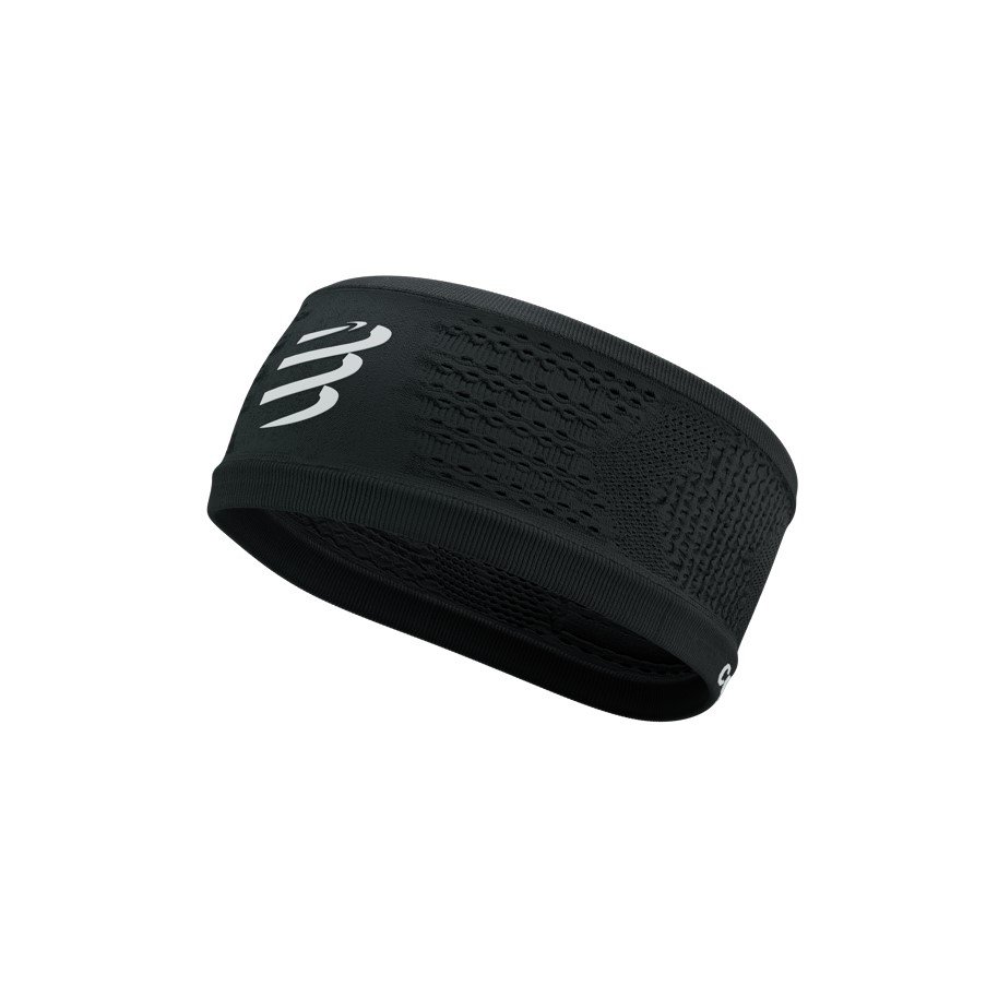 Produkt - Compressport Headband On/Off Black/White  