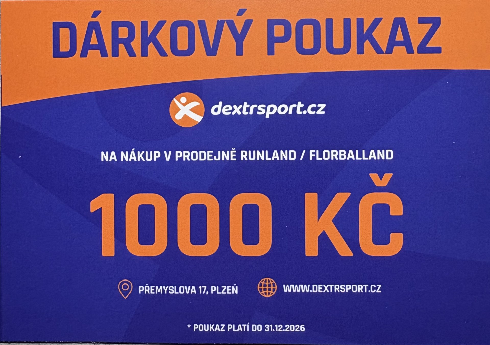 Produkt - Dárkový poukaz 1000