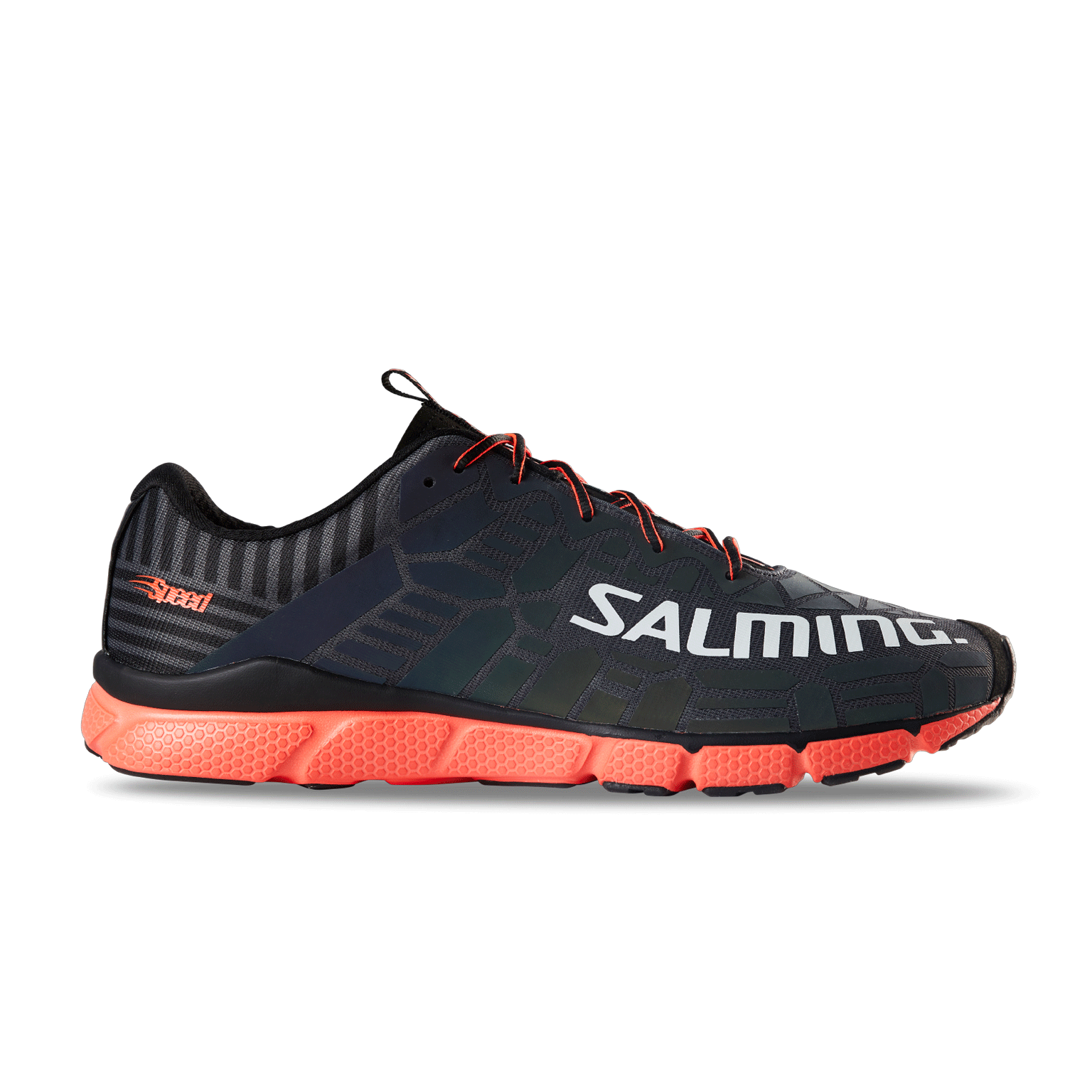 Produkt - SALMING Speed 8 Shoe Men Grey/Orange 9,5 UK - 44 2/3 EUR - 28,5 cm